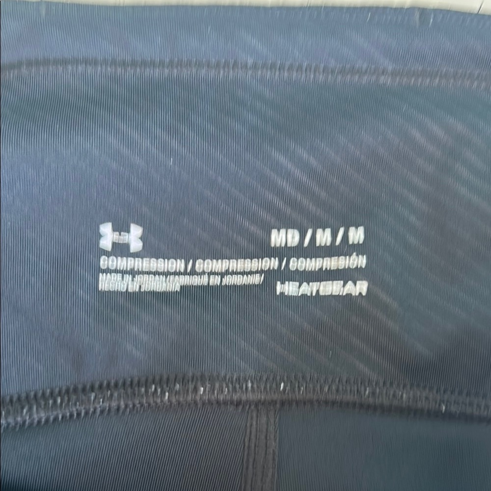 Under Armour Black HeatGear Compression Wear